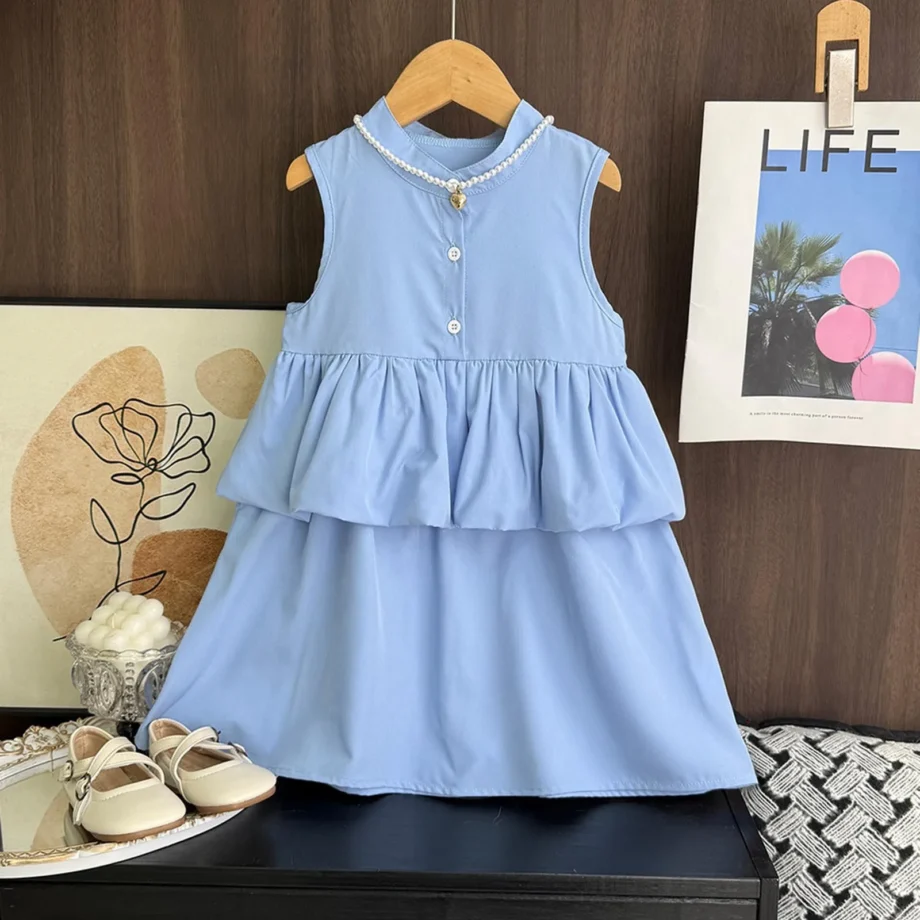 New Blue Girls Dress