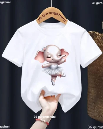 #20  Elephant T Shirt Girls