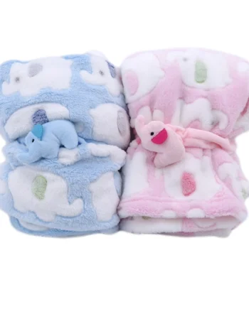#11  Cute Elephant Blanket
